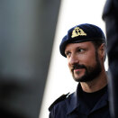 3 February: Crown Prince Haakon inspects the military exercise NORTG I of theNorwegian naval defence  (Foto: Marit Hommedal / Scanpix)